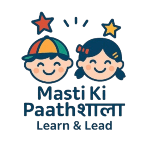 Happy children learning at Masti Ki Paathshaala